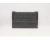 5CB1A13773 Lenovo Geh&auml;useoberseite C81YM, Aluminium, Schwarz, mit Fingerabdruckleser, Tastatur beleuchtet (BEL-Layout)