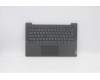 5CB1A13822 Lenovo Geh&auml;useoberseite C81YM, Kunststoff, Schwarz, mit Fingerabdrucksensor, Tastatur mit Hintergrundbeleuchtung, Italienisch