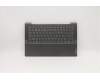 5CB1A14005 Lenovo Geh&auml;useoberseite C81YM Aluminium Schwarz mit Fingerabdrucksensor, Hintergrundbeleuchtete Tastatur, Tschechisch-Slowakisch