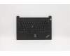 5M10Z27316 Lenovo Mechanische Baugruppe FRU Tastatur Geh&auml;useoberseite mit Pointing Stick mit Fingerabdruck Schwarz Vereinigtes K&ouml;nigreich Ukrainisch