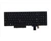 01HX224 Lenovo Notebook Tastatur TACHI2 CHY mit Hintergrundbeleuchtung, Arabisches Layout