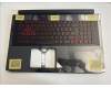 6B.QBKN2.015 Acer COVER UPPER W-KB SWISS-GER BL