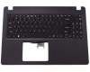 6B.HF8N2.023 Acer Gehäuseoberseite Schwarz mit Tastatur Spanisch