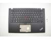 02HM224 Lenovo MECH_ASM Ccov,NORDIC,BLKBD,BK,LTN