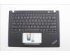 Lenovo MECH_ASM BL KB BK EURO ENG LTN für Lenovo ThinkPad T14s G4 (21F6/21F7)