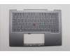 Lenovo MECH_ASM GRP_KBD_BZL_FRA_WW_LG_CHY für Lenovo ThinkPad X1 2-in-1 Gen 9 (21KE/21KF)