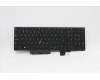 Lenovo Notebook Tastatur CS20 P NM CHY hintergrundbeleuchtet Schwarz Brasilianisch für Lenovo ThinkPad P15 Gen 1 (20ST/20SU)