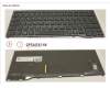 Fujitsu FUJ:CP724747-XX KEYBOARD BLACK W/ BL ARABIC/UK