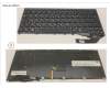 Fujitsu FUJ:CP733009-XX KEYBOARD BLACK W/ TS HEBREW