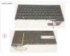 Fujitsu FUJ:CP732962-XX KEYBOARD BLACK W/ BL SWISS