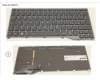 Fujitsu FUJ:CP734329-XX KEYBOARD BLACK W/ BL ITALY