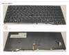 Fujitsu FUJ:CP737292-XX KEYBOARD BLACK W/ TS GREECE