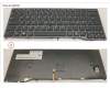 Fujitsu FUJ:CP737284-XX KEYBOARD BLACK W/ TS DENMARK