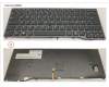 Fujitsu FUJ:CP757724-XX KEYBOARD BLACK W/ TS DENMARK