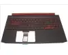 Acer COVER UPPER BLACK 1660TI W-KB ITALIAN BL f&uuml;r Acer Nitro 5 (AN515-54)