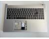 6B.HSNN7.003 Acer Geh&auml;useoberseite Silber mit Belgischer Tastatur