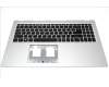 Acer 6B.A1DN2.013 Tastatur inkl. Topcase silber.mit Tastatur UK.BL