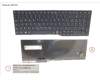 Fujitsu CP799821-XX KEYBOARD EAST EUROPE (BLACK)