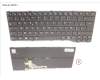 Fujitsu CP806529-XX KEYBOARD BLACK W/ BL BELGIUM