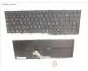 Fujitsu CP806593-XX KEYBOARD BLACK W/ BL ITALY