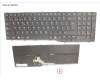 Fujitsu CP806595-XX KEYBOARD BLACK W/ BL SPAIN