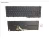 Fujitsu CP795603-XX KEYBOARD BLACK W/ BL GERMANY