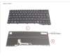 Fujitsu CP823607-XX KEYBOARD BLACK ITALY