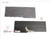 Fujitsu CP825834-XX KEYBOARD BLACK SPAIN WIN11