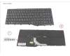 Fujitsu CP825863-XX KEYBOARD BLACK W/ BL ARABIAN WIN10&11