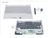 Fujitsu CP846378-XX UPPER ASSY INCL. KB CZ/SLK WHITE NORMAL