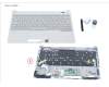 Fujitsu CP846381-XX UPPER ASSY INCL. KB GREECE WHITE NORMAL