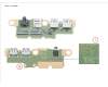 Fujitsu CP847068-XX SUB BOARD, AUDIO/USB/SD CARD