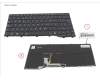 Fujitsu CP842077-XX KEYBOARD BLACK W/ BL SPAIN (NEW_FN)