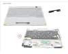 Fujitsu CP846838-XX UPPER ASSY W/ KB WHITE ITALIAN NORMAL