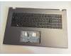 Acer 6B.KHLN8.023 COVER.UPPER.W/KB.GERMAN.BL
