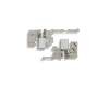 00UP063 Original Lenovo Display-Scharniere rechts und links (silber)