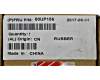 Lenovo 00UP156 D-Abdeckung, Gummi, Links, Schwarz