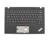 01LV286 Original Lenovo Tastatur inkl. Topcase US (englisch) schwarz/schwarz mit Mouse-Stick