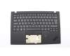 Lenovo 01YR643 C-Cover with keyboard,Czech Slovakian,Black,FingerPrint Reader