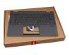 025.901N3.0001 Original Lenovo Tastatur inkl. Topcase DE (deutsch) grau/grau mit Backlight