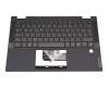 025.901N3.0001 Original Lenovo Tastatur inkl. Topcase DE (deutsch) grau/grau mit Backlight