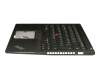 02HM285 Original Lenovo Tastatur inkl. Topcase DE (deutsch) schwarz/schwarz mit Backlight und Mouse-Stick