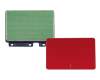 04060-00810000 Original Asus Touchpad Board inkl. roter Touchpad Abdeckung