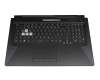 04060-01200000 Original Asus Tastatur inkl. Topcase DE (deutsch) schwarz/transparent/schwarz mit Backlight