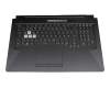 04060-01200300 Original Asus Tastatur inkl. Topcase DE (deutsch) schwarz/transparent/schwarz mit Backlight