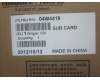 Lenovo 04W4419 FRU FP sub card