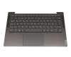 0A9BB000 Original Lenovo Tastatur inkl. Topcase DE (deutsch) grau/grau mit Backlight