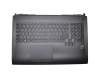0K05-001C000 Original Pega Tastatur inkl. Topcase IT (italienisch) schwarz/schwarz mit Backlight