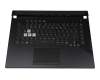 0K06-000N0A2 Original Asus Tastatur inkl. Topcase DE (deutsch) schwarz/transparent/schwarz mit Backlight