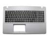 0KN0-PM1GE1216075020205 Original Asus Tastatur inkl. Topcase DE (deutsch) schwarz/grau